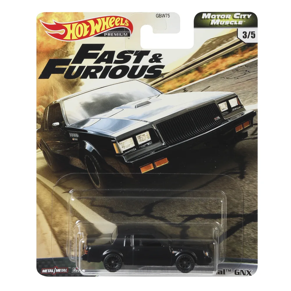 '87 BUICK GRAND NATIONAL GNX — GJR71 — Black Clearcoat — imagem 2