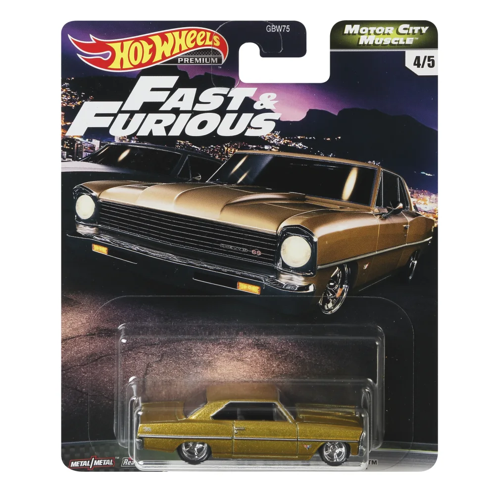 '66 Chevy Nova — GJR72 — Metalflake Gold — imagem 2