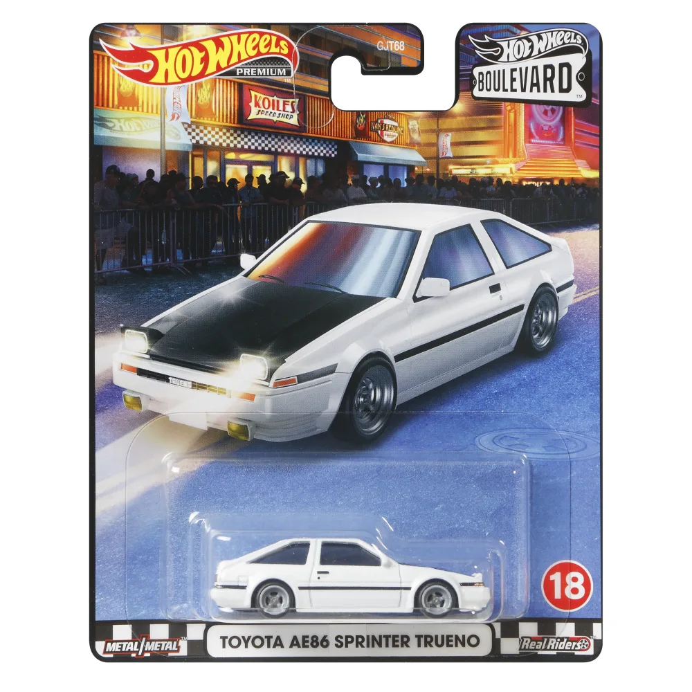Toyota AE86 Sprinter Trueno — GJR77 — White — imagem 2