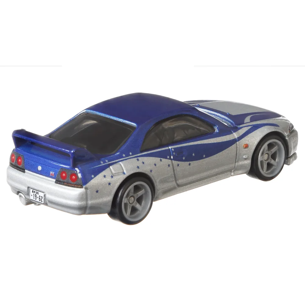 Nissan Skyline GT-R (BCNR33) — GJR79 — Blue & Silver — imagem 4