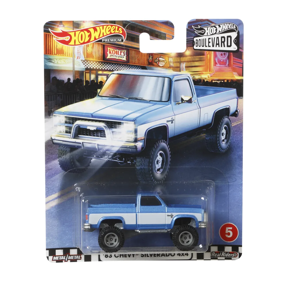 '83 CHEVY SILVERADO 4X4 — GJT72 — Metalflake Blue — imagem 2