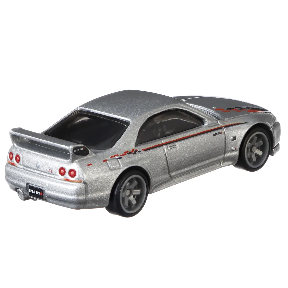 Nissan Skyline GT-R (BCNR33) — GJT73 — Silver — imagem 3