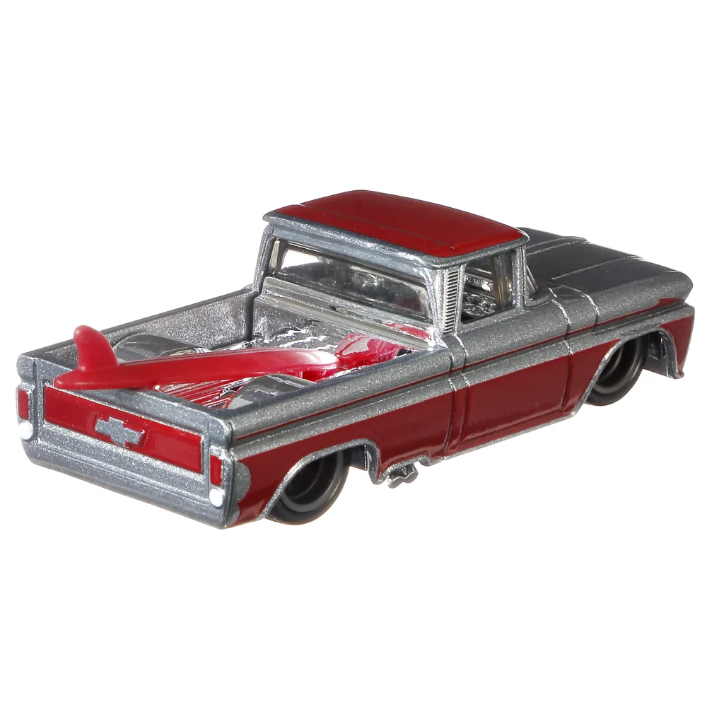 CUSTOM '62 CHEVY PICKUP — GJT77 — Metalflake Silver w/ Red roof — imagem 3