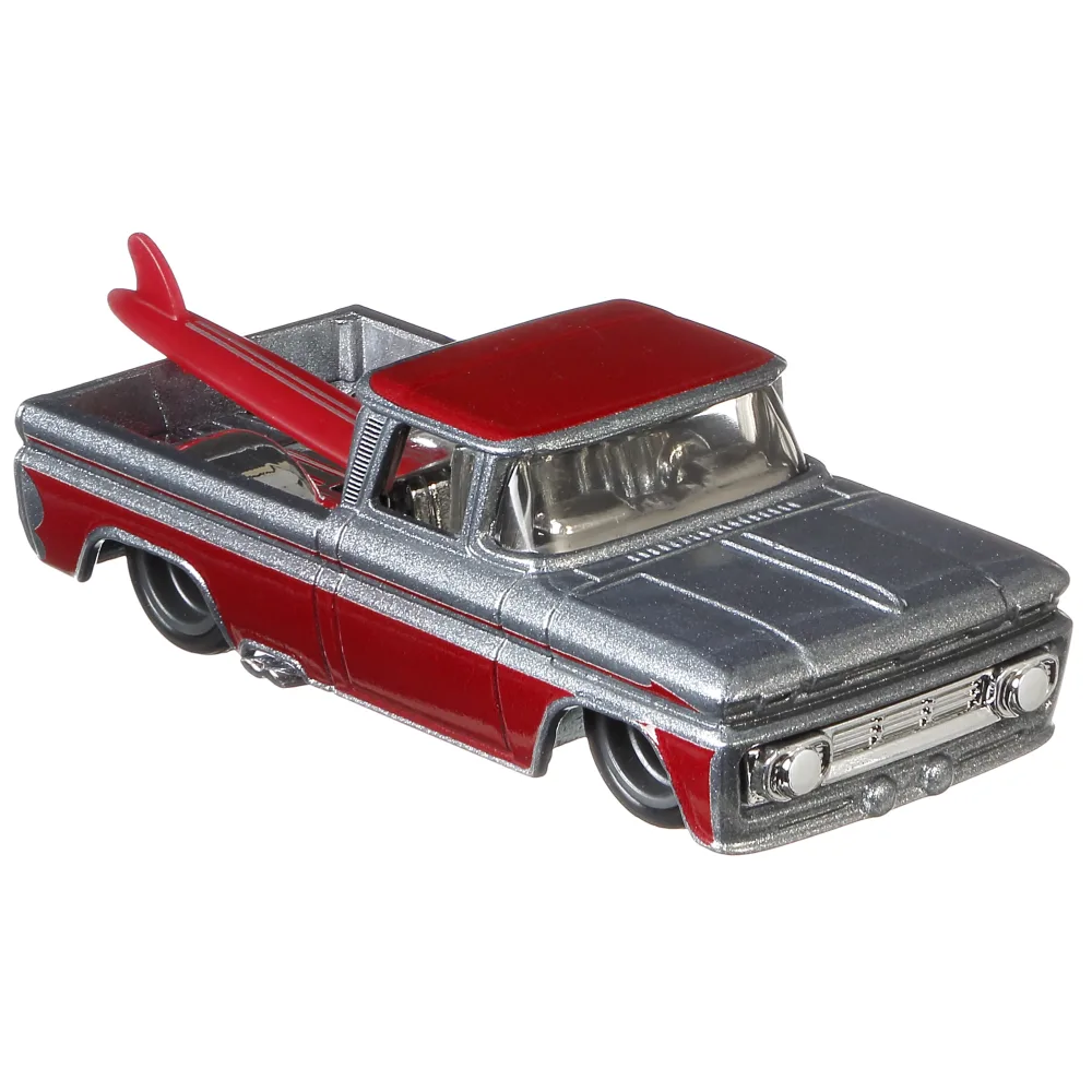 CUSTOM '62 CHEVY PICKUP — GJT77 — Metalflake Silver w/ Red roof — imagem 4