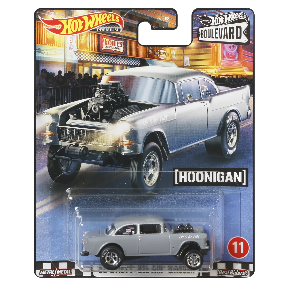 '55 Chevy Bel Air Gasser — GJT82 — Matte Gray — imagem 2