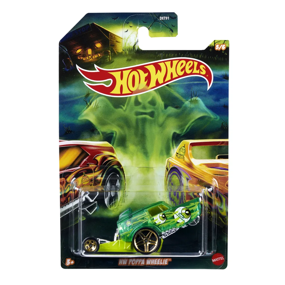 HW Poppa Wheelie — GJV98 — Green — imagem 2