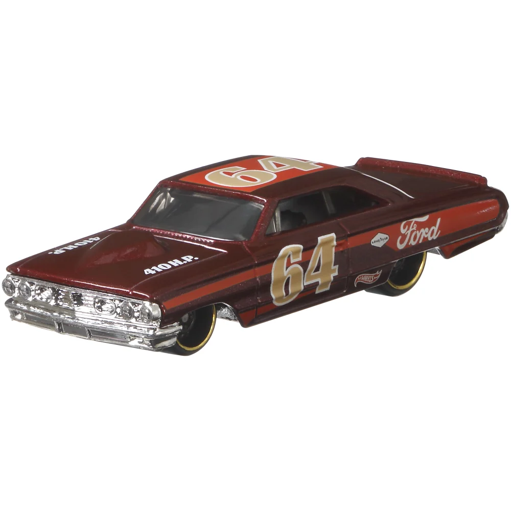 '64 GALAXIE 500 — GJW65 — Metalflake Dark Red