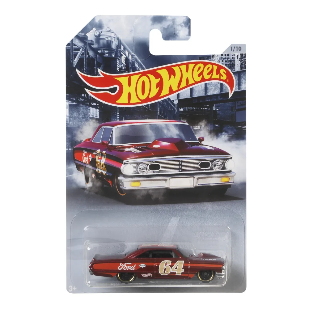 '64 GALAXIE 500 — GJW65 — Metalflake Dark Red — imagem 2