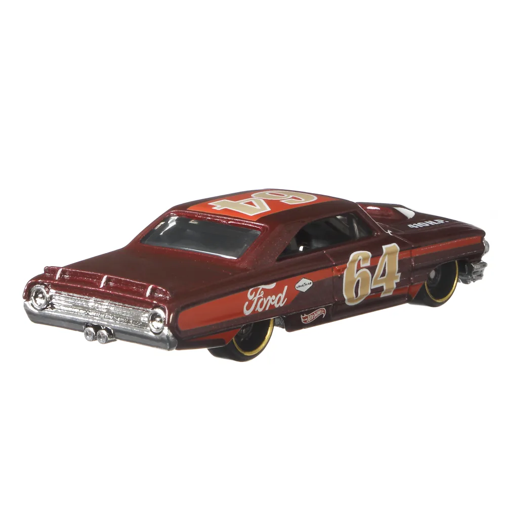 '64 GALAXIE 500 — GJW65 — Metalflake Dark Red — imagem 3