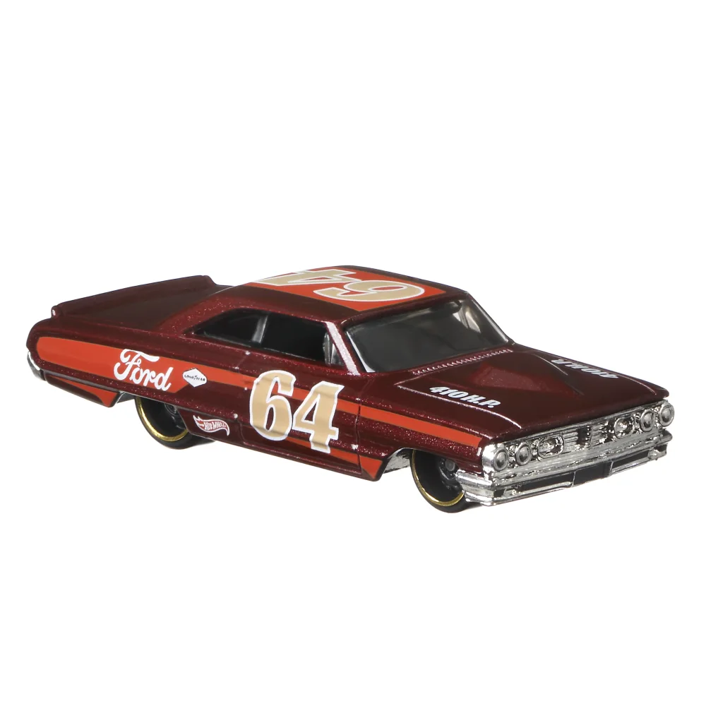 '64 GALAXIE 500 — GJW65 — Metalflake Dark Red — imagem 4