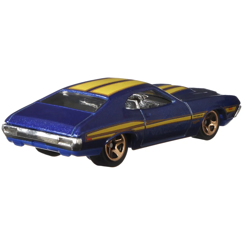 '72 Ford Gran Torino Sport — GJW70 — Metalflake Blue — imagem 3