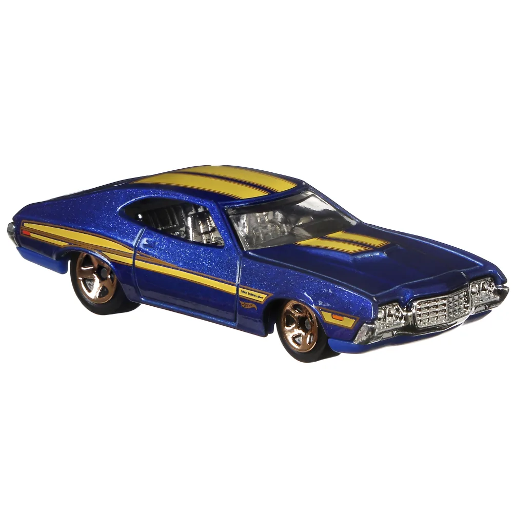 '72 Ford Gran Torino Sport — GJW70 — Metalflake Blue — imagem 4