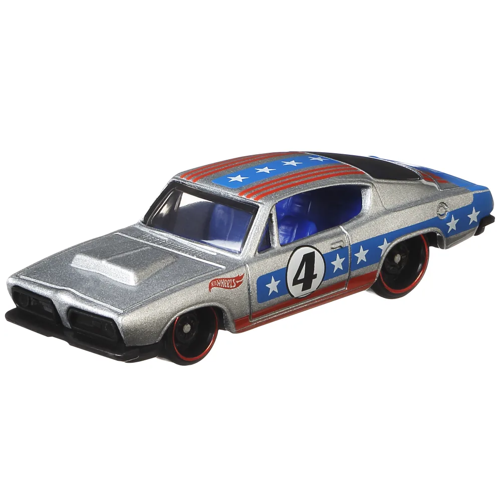 '68 HEMI BARRACUDA — GJW82 — Silver