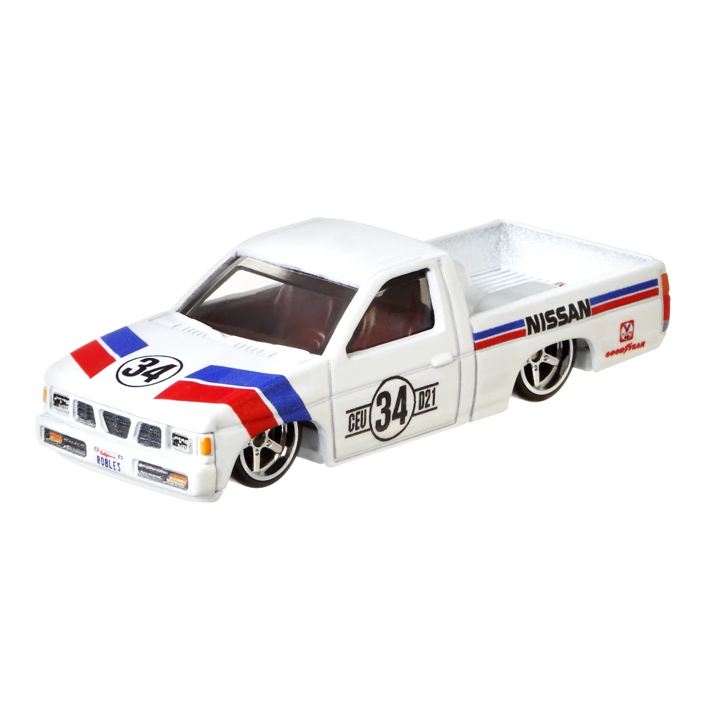 '93 NISSAN D21 HARD BODY CUSTOM PICKUP — GLH77 — White