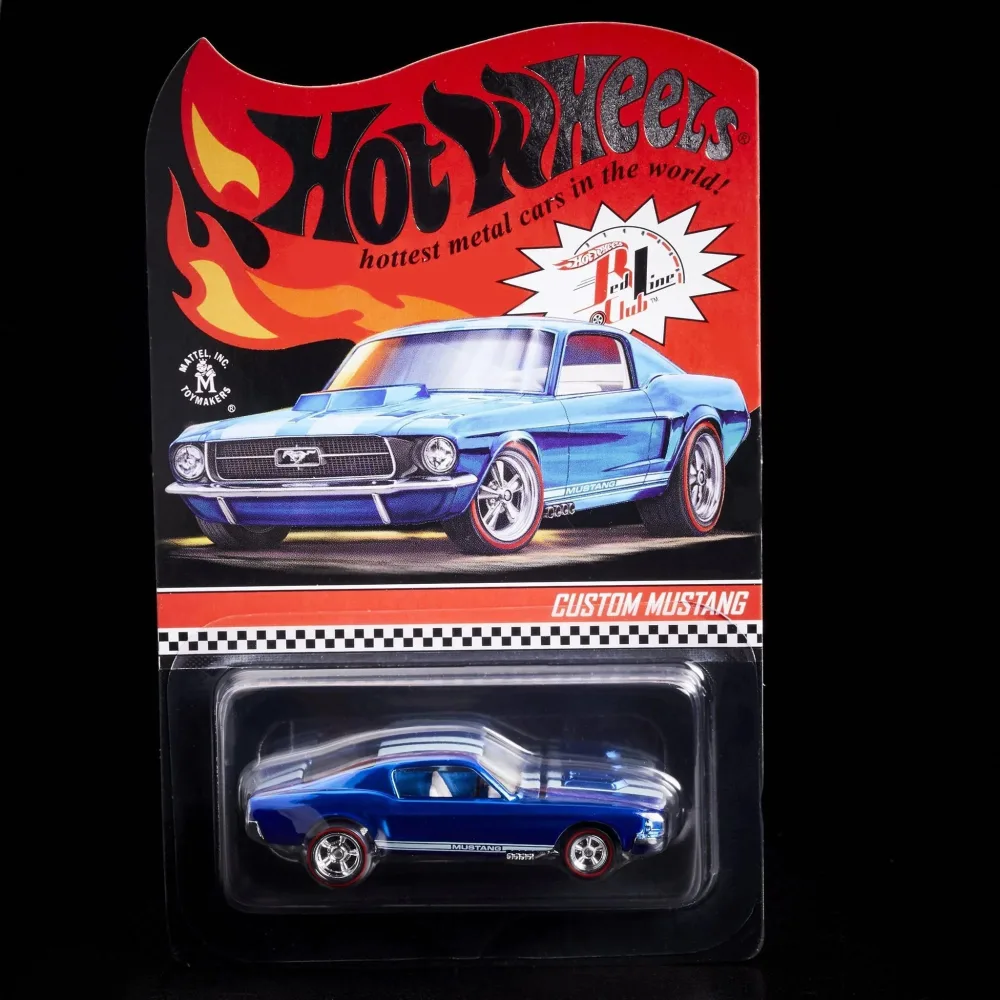 Custom Mustang — GLH92 — Spectraflame Otto Blue — imagem 5