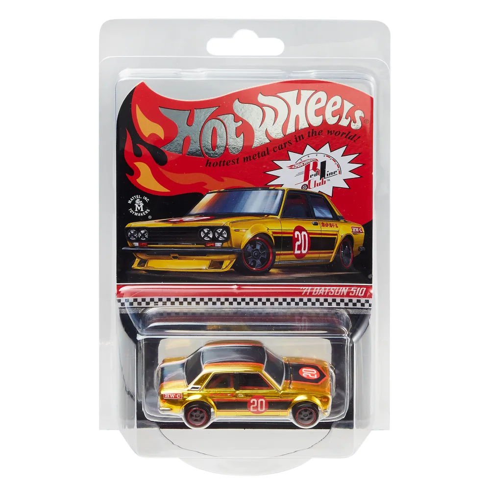 '71 DATSUN 510 — GLH93 — Spectraflame Bright Yellow — imagem 2