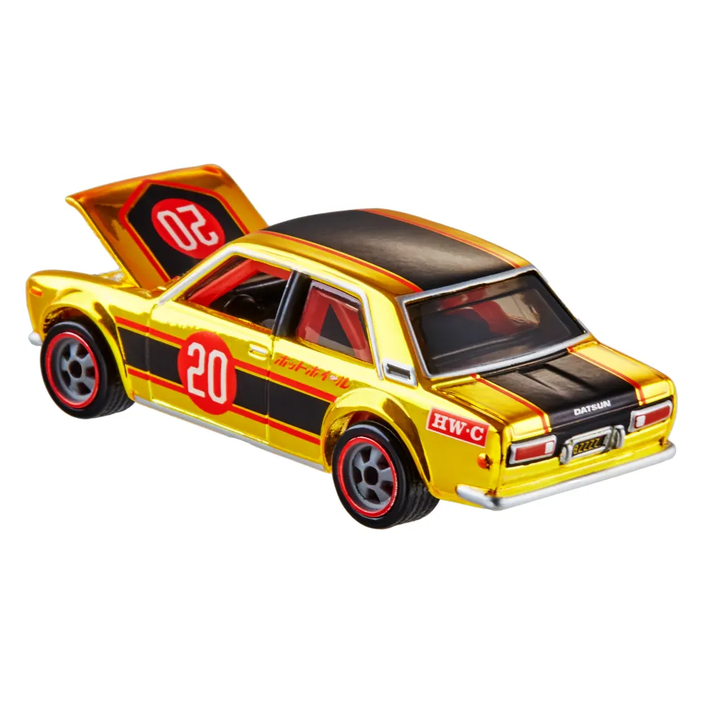'71 DATSUN 510 — GLH93 — Spectraflame Bright Yellow — imagem 3