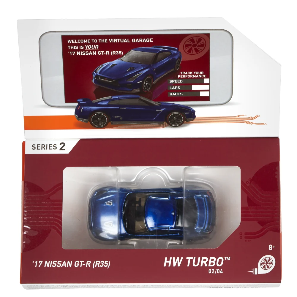 '17 Nissan GT-R (R35) — GMK79 — Spectraflame Blue — imagem 8