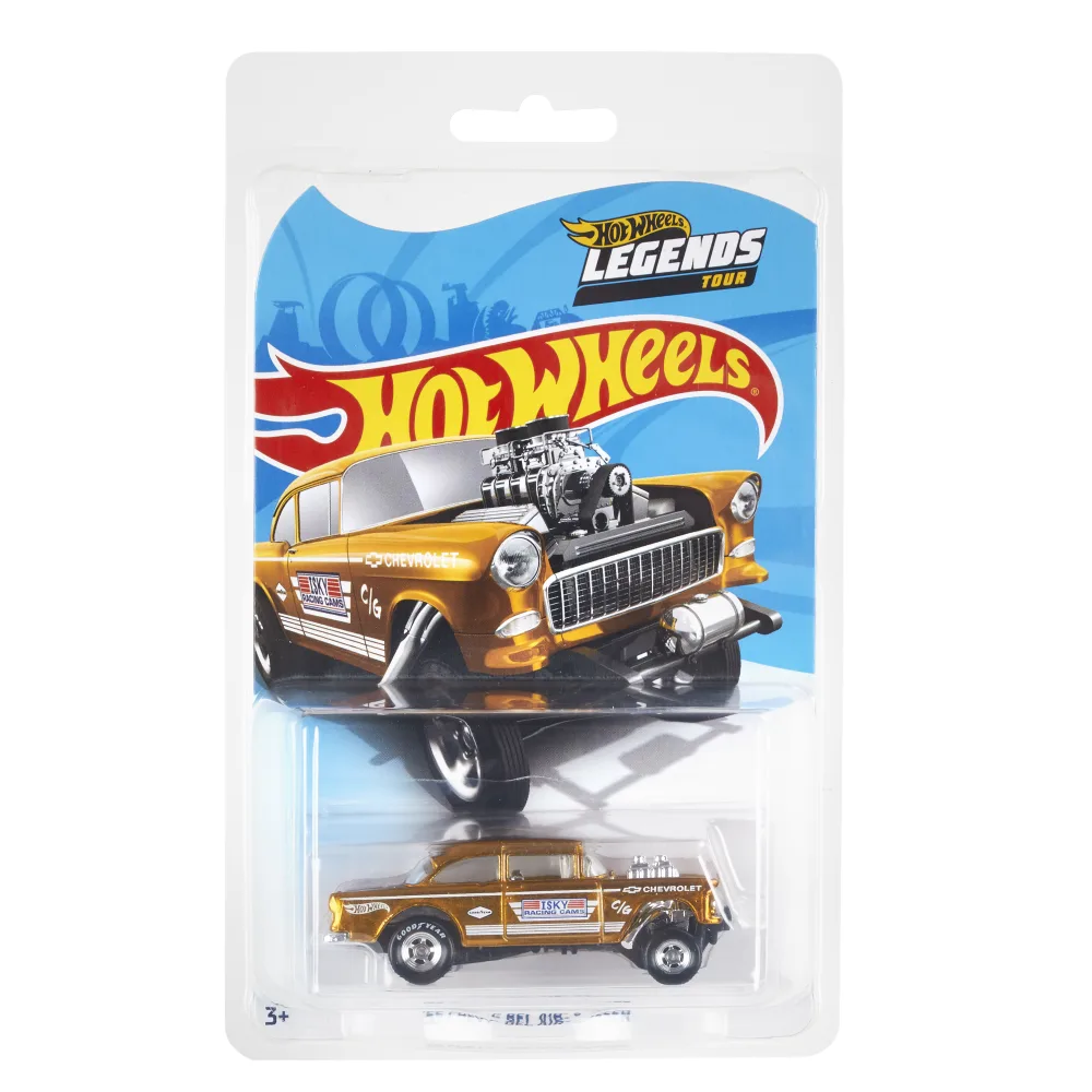 '55 Chevy Bel Air Gasser — GPK47 — Spectraflame Yellow — imagem 3