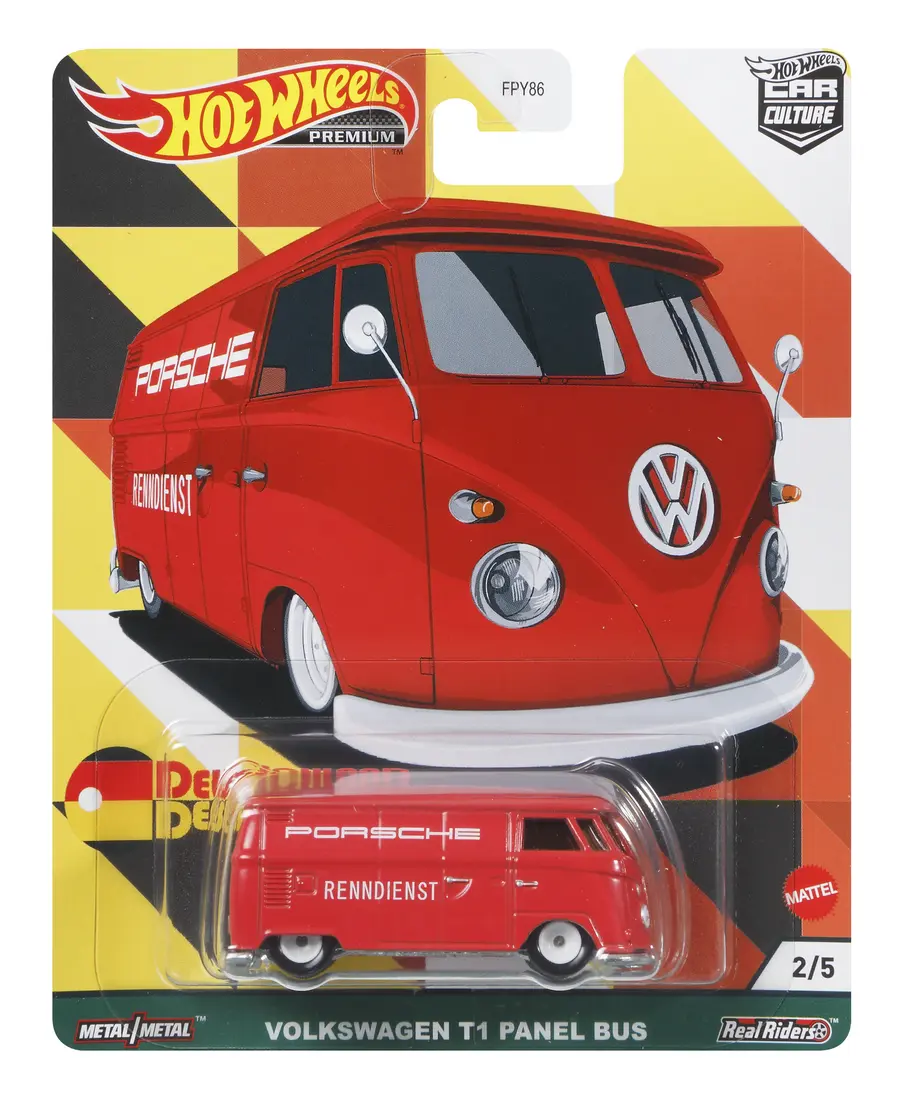 Volkswagen T1 Panel Bus — GRJ71 — Red — imagem 2