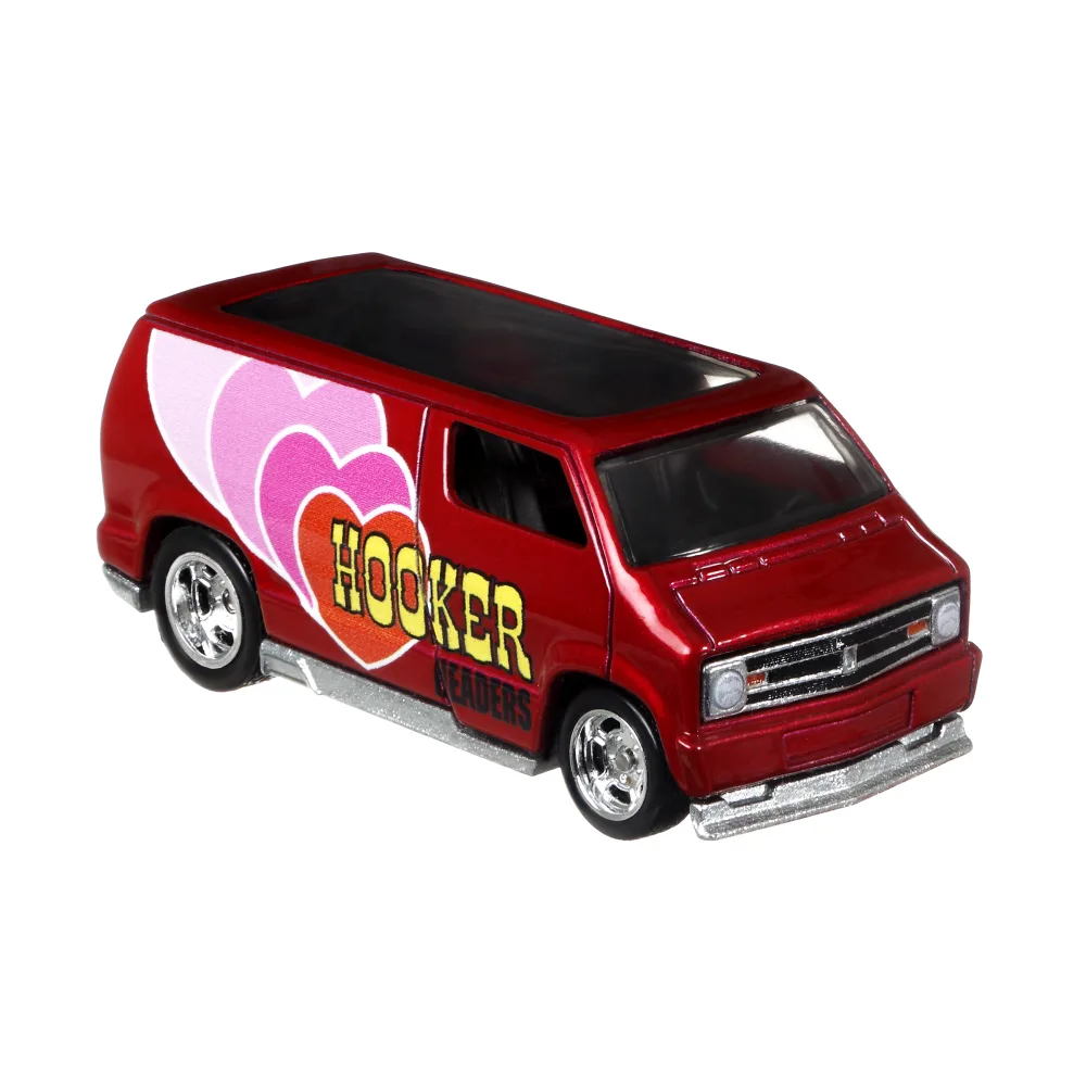 Custom '77 Dodge Van — GRL26 — Metallic Dark Red — imagem 4