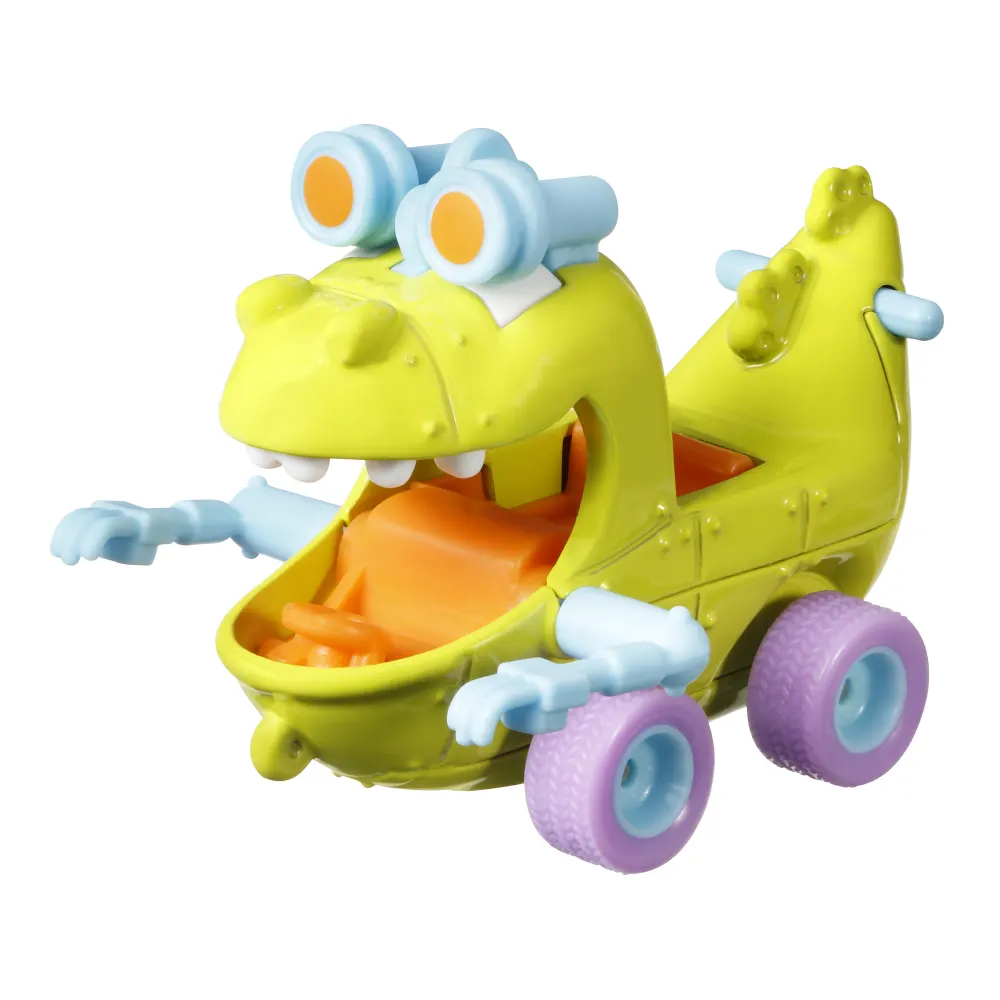 Reptar Wagon — GRL61 — Light Lime Green with blue accents