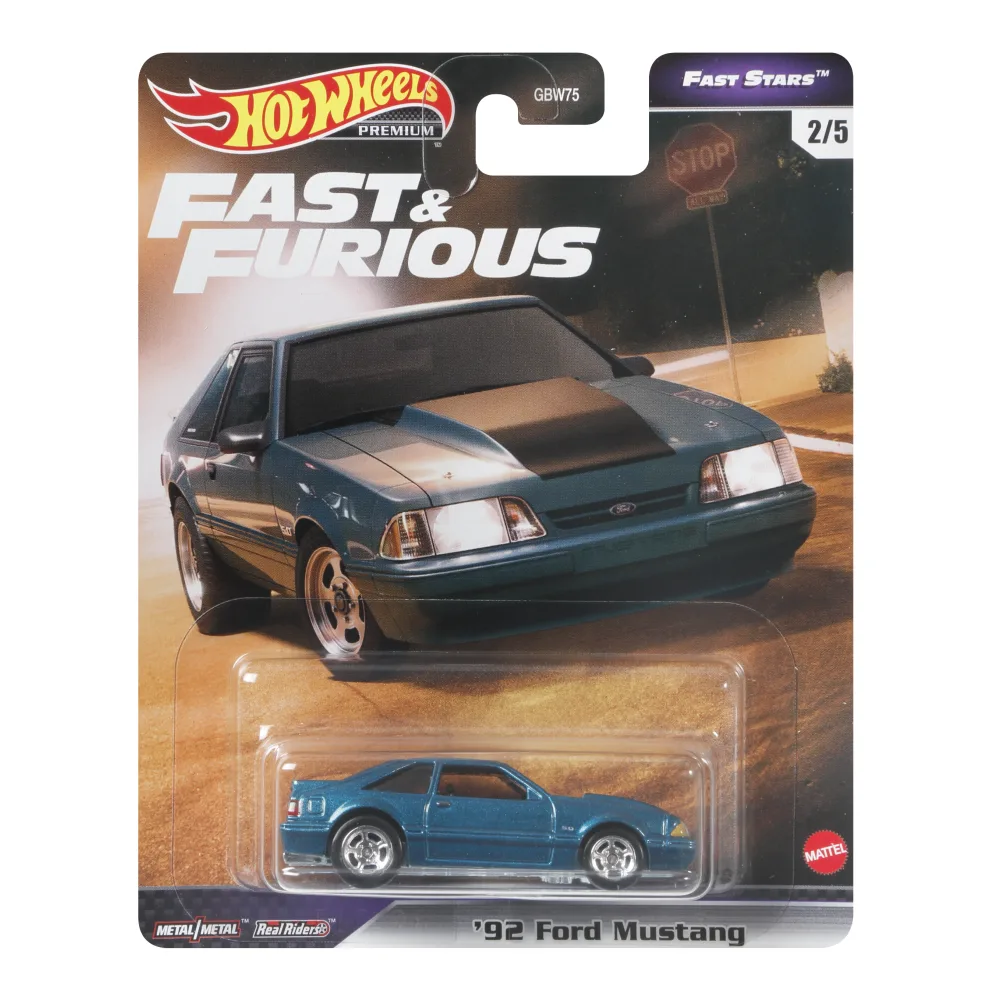 '92 Ford Mustang — GRL72 — Metalflake Dark Turquoise — imagem 2