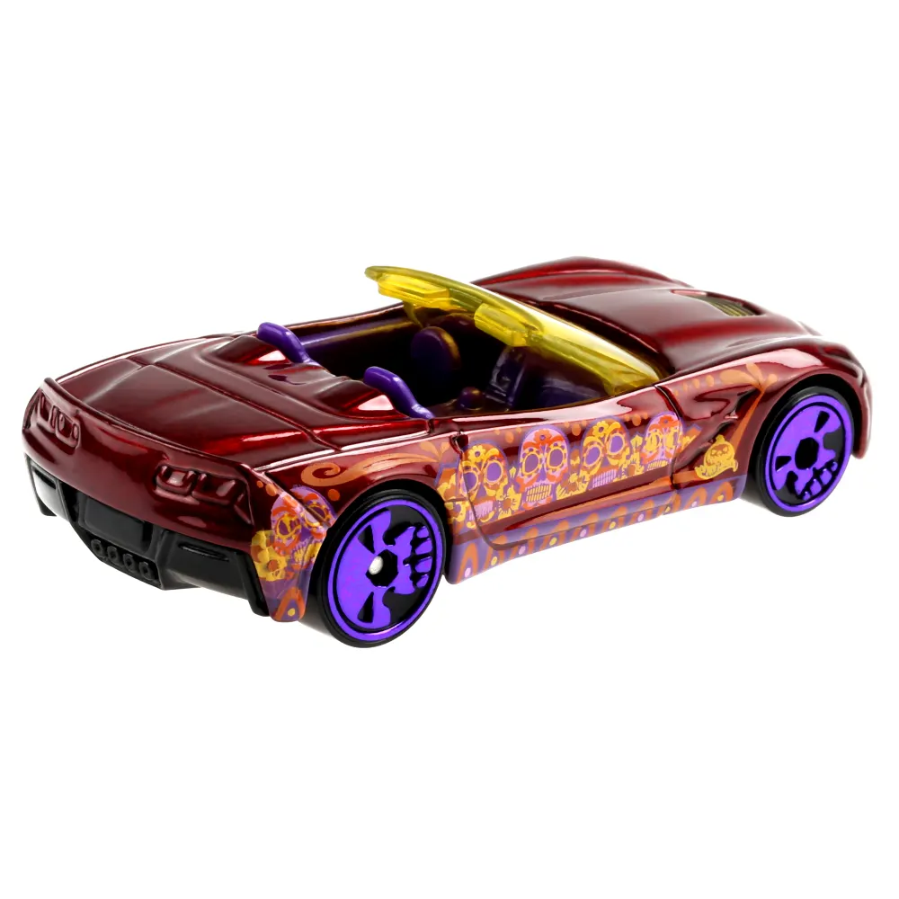'14 CORVETTE STINGRAY — GRR16 — Metalflake Dark Red — imagem 3