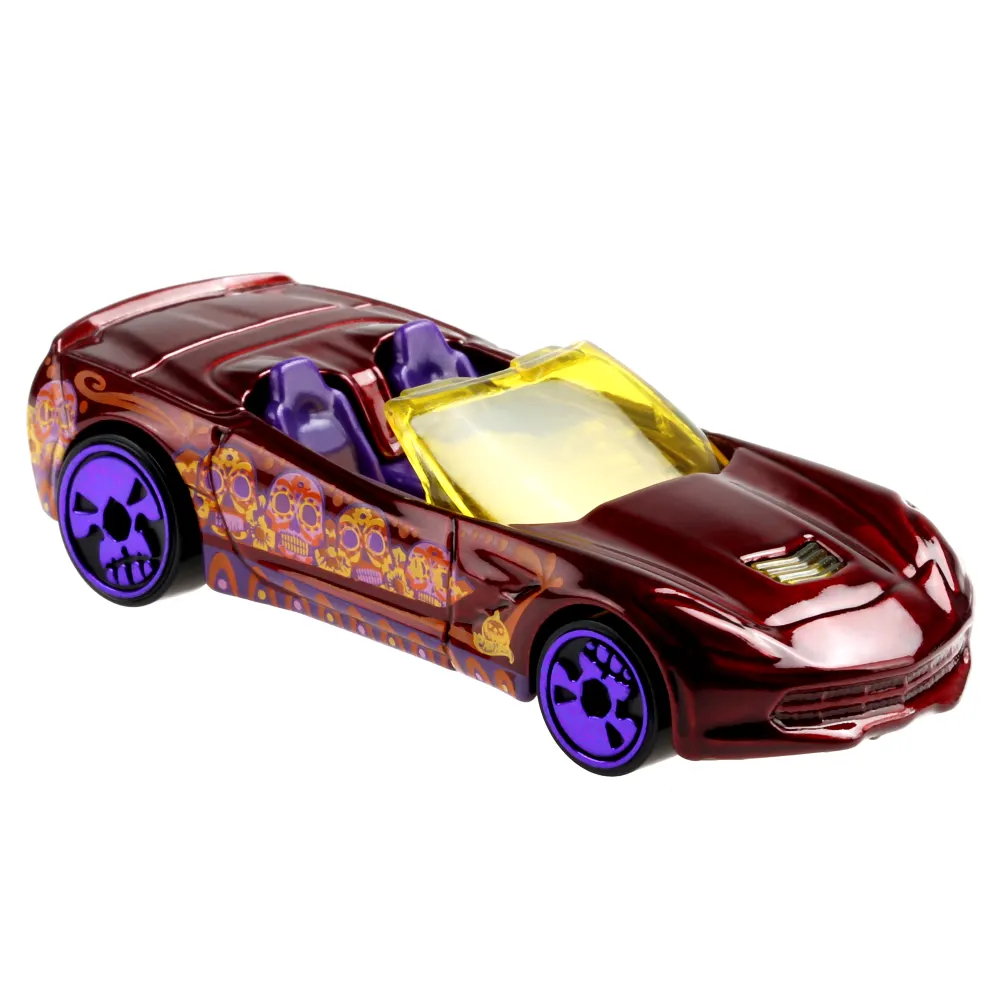'14 CORVETTE STINGRAY — GRR16 — Metalflake Dark Red — imagem 4