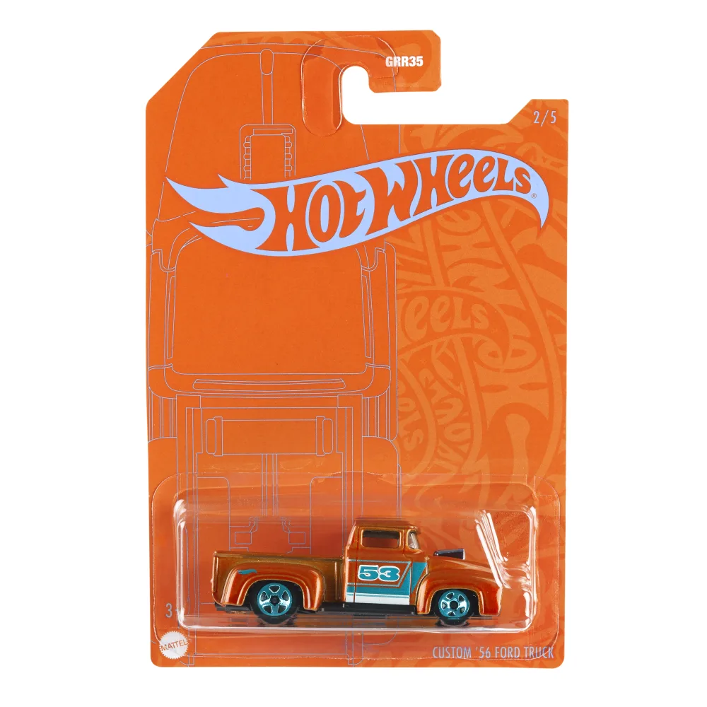 Custom '56 Ford Truck — GRR37 — Metalflake Orange — imagem 2