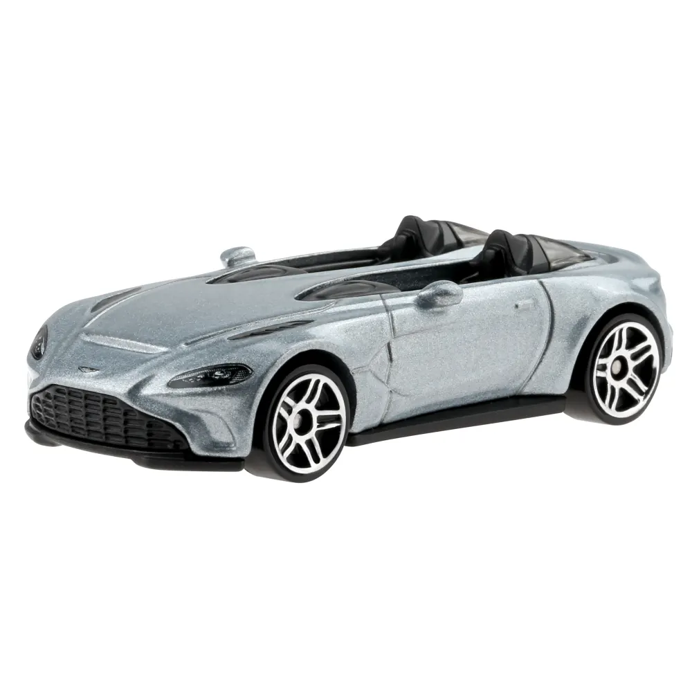 Aston Martin V12 Speedster — GRX58 — Metalflake Skyfall Silver