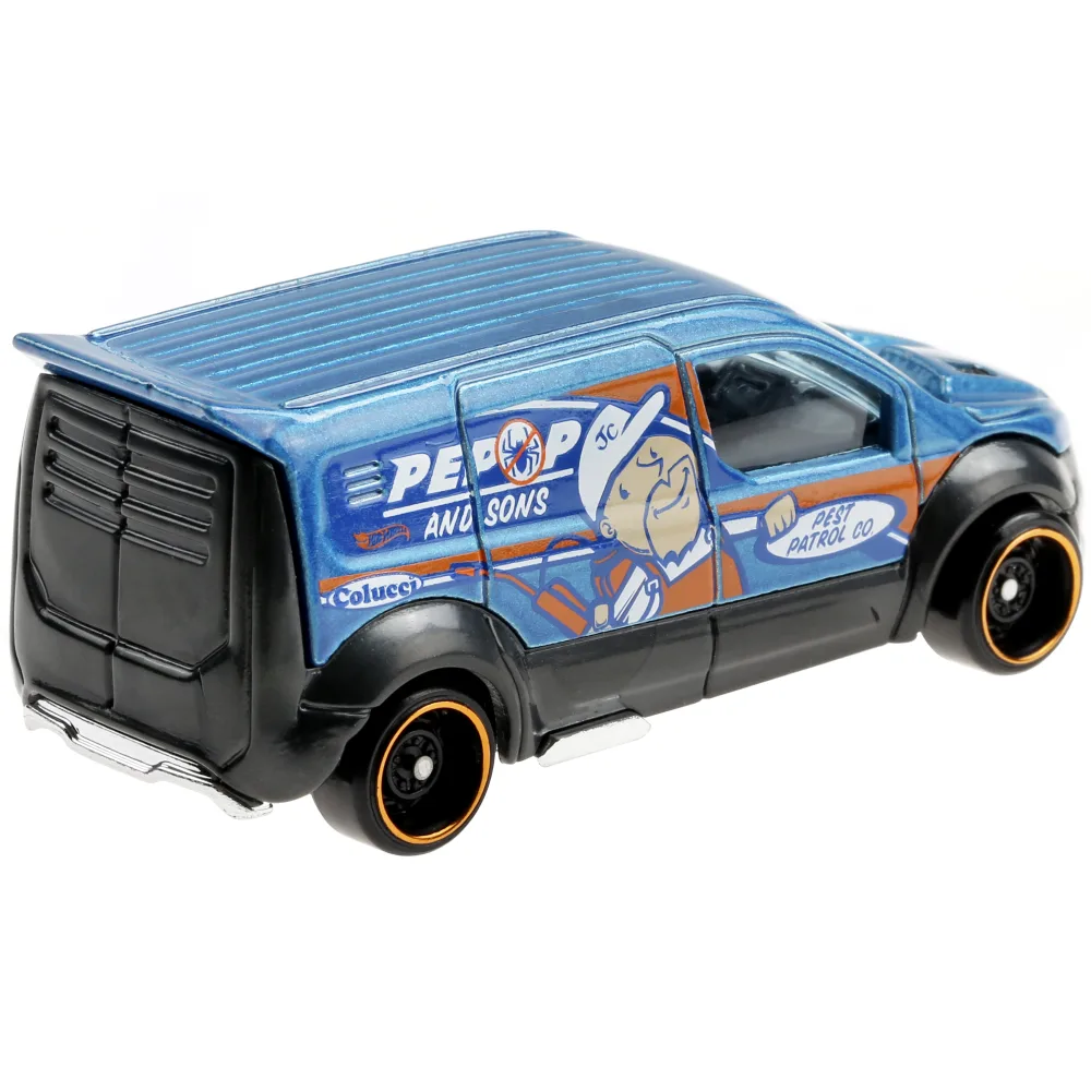 Hot Wheels Ford Transit Connect — GRX79 — Blue — imagem 3