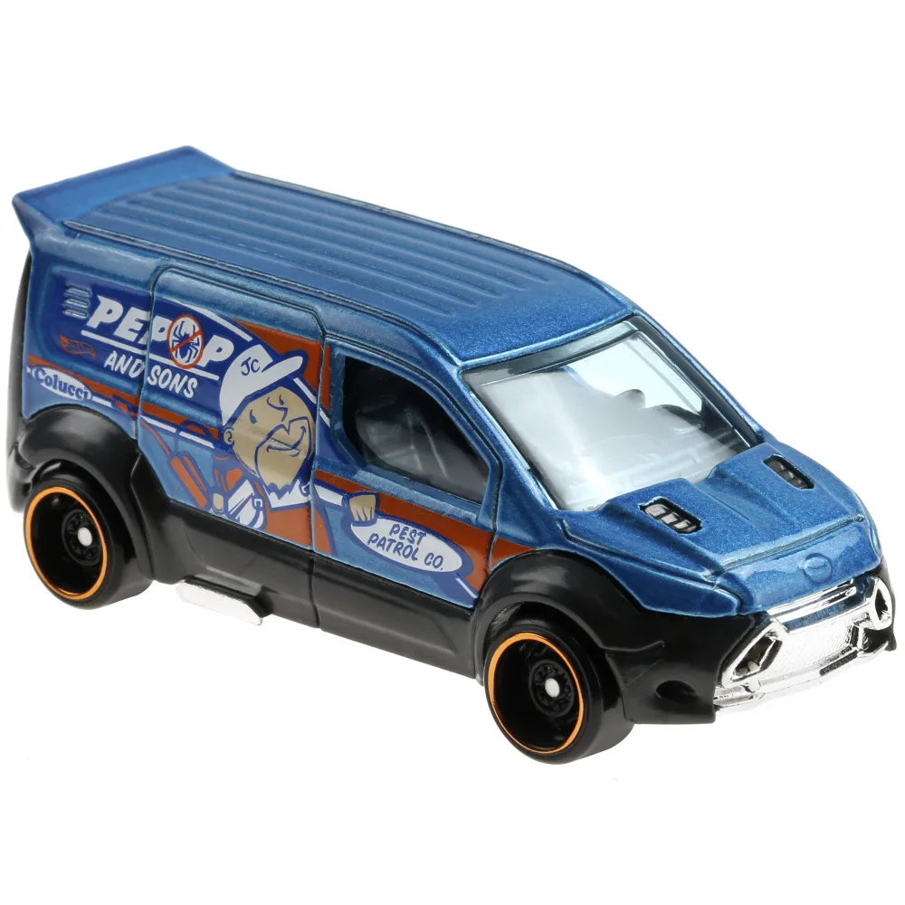 Hot Wheels Ford Transit Connect — GRX79 — Blue — imagem 4