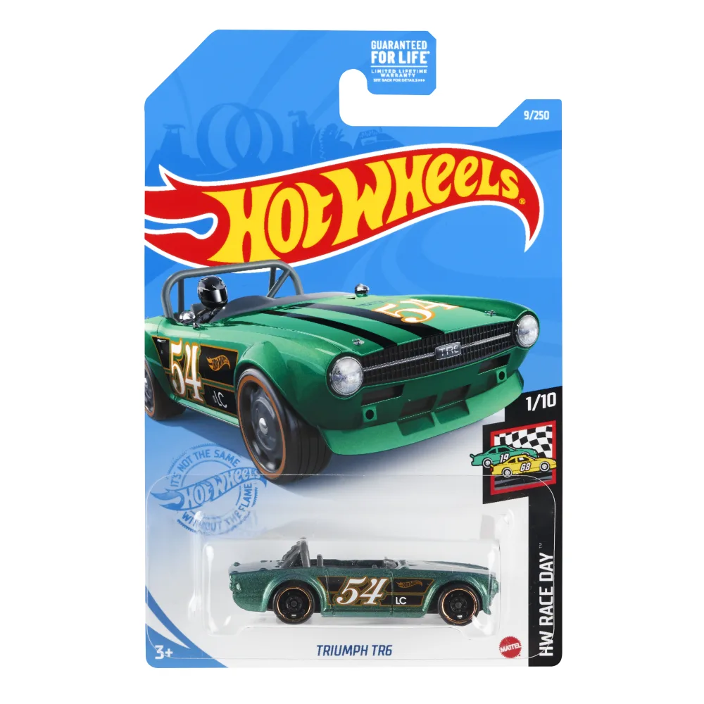 Triumph TR6 — GRX91 — Metalflake Dark Green — imagem 2