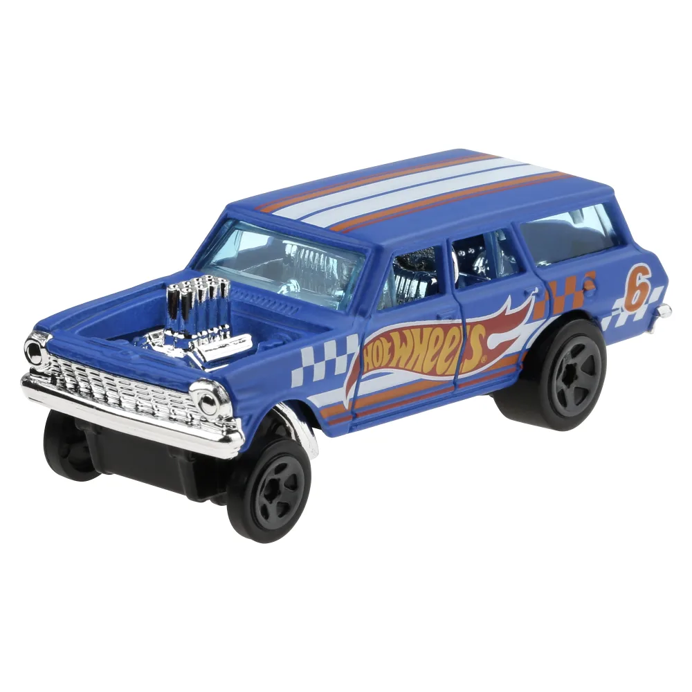 '64 Nova Wagon Gasser — GRY24 — Blue