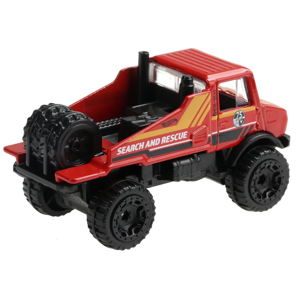 MERCEDES-BENZ UNIMOG 1300 — GTB08 — Red — imagem 3