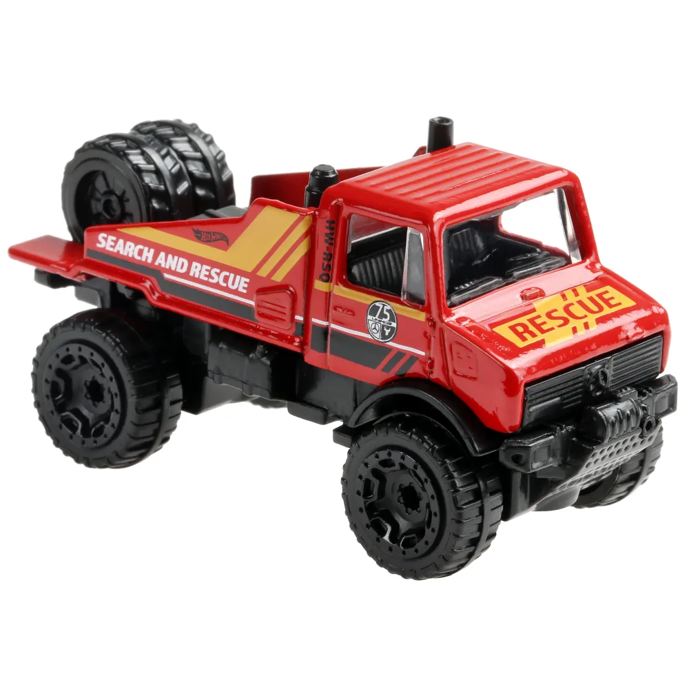 MERCEDES-BENZ UNIMOG 1300 — GTB08 — Red — imagem 4
