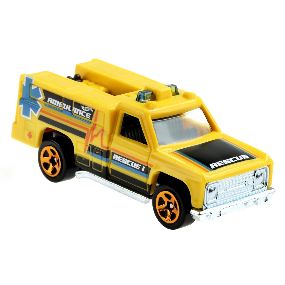 HW RAPID RESPONDER — GTB09 — Yellow — imagem 4