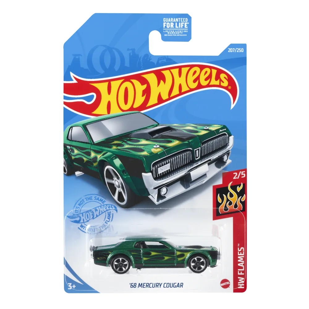 '68 Mercury Cougar — GTB17 — Metalflake Dark Green — imagem 2