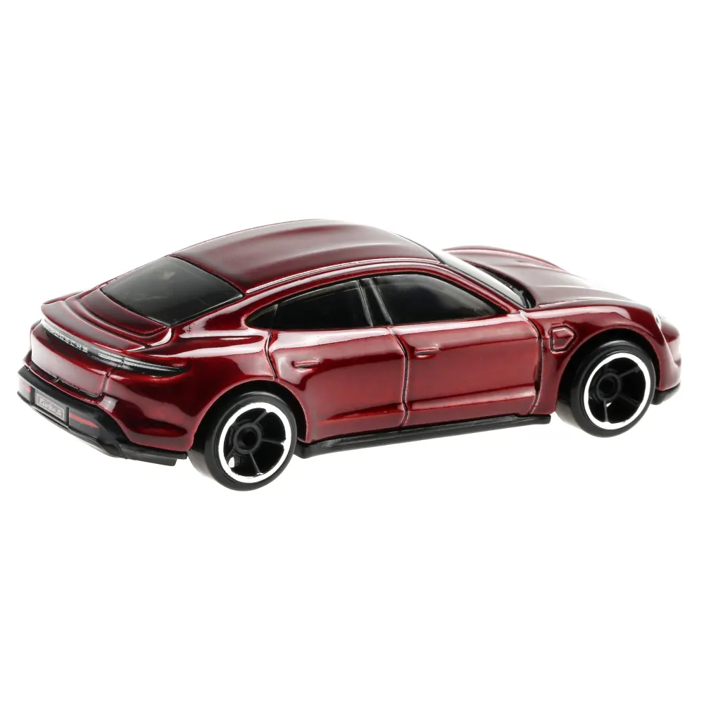 Porsche Taycan Turbo S — GTB23 — Metalflake Carmine Red — imagem 3