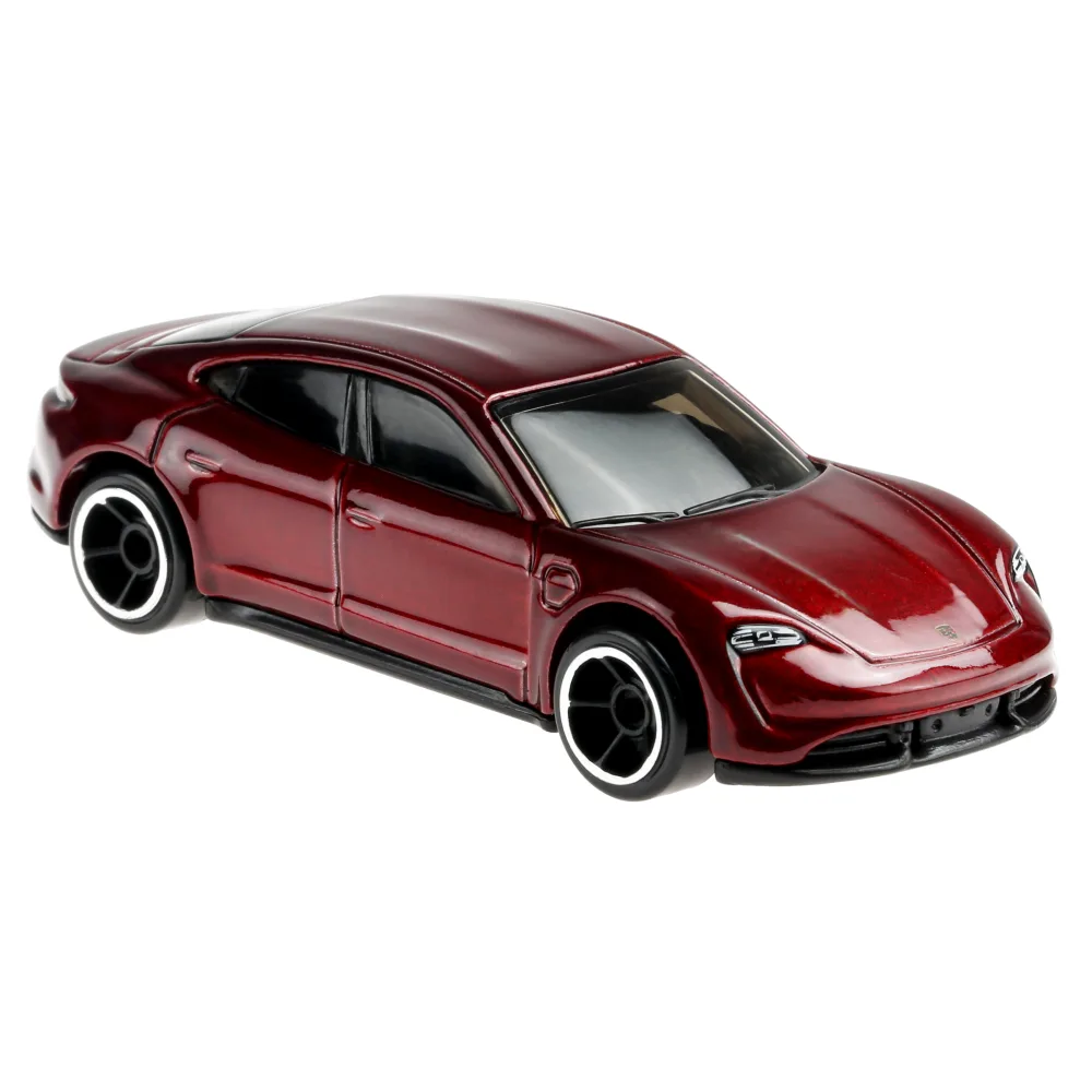 Porsche Taycan Turbo S — GTB23 — Metalflake Carmine Red — imagem 4