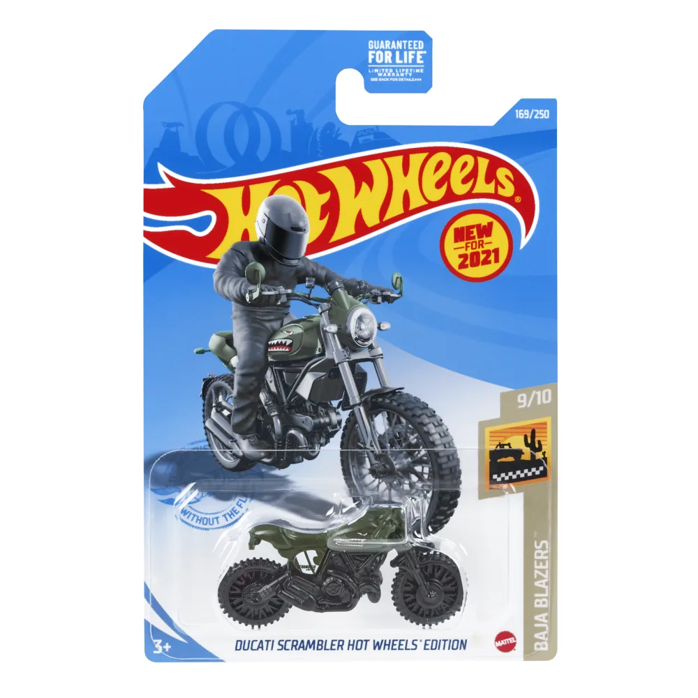 Ducati Scrambler Hot Wheels Edition — GTB60 — Olive drab — imagem 2