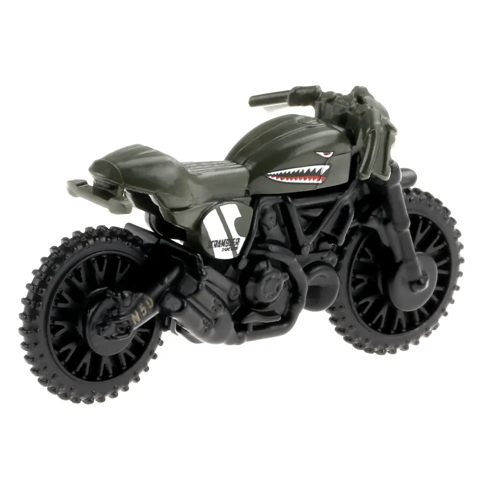Ducati Scrambler Hot Wheels Edition — GTB60 — Olive drab — imagem 3