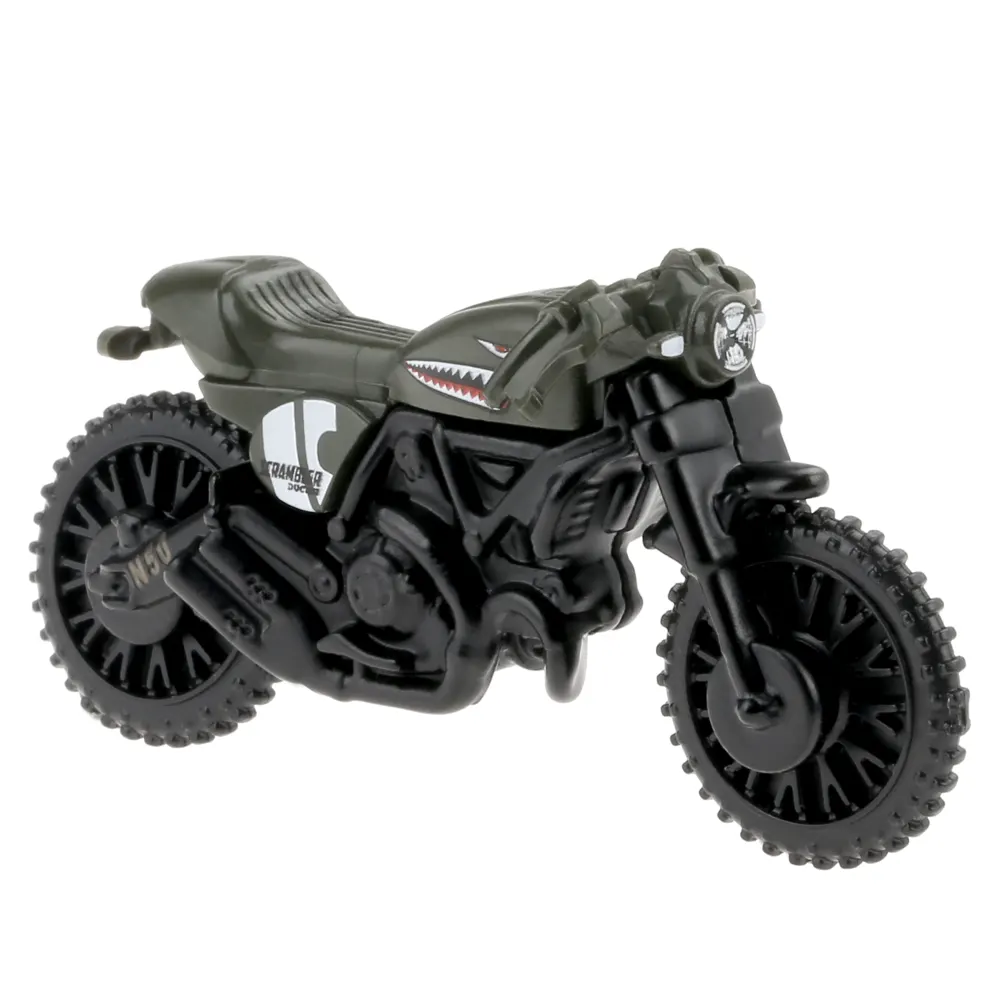 Ducati Scrambler Hot Wheels Edition — GTB60 — Olive drab — imagem 4
