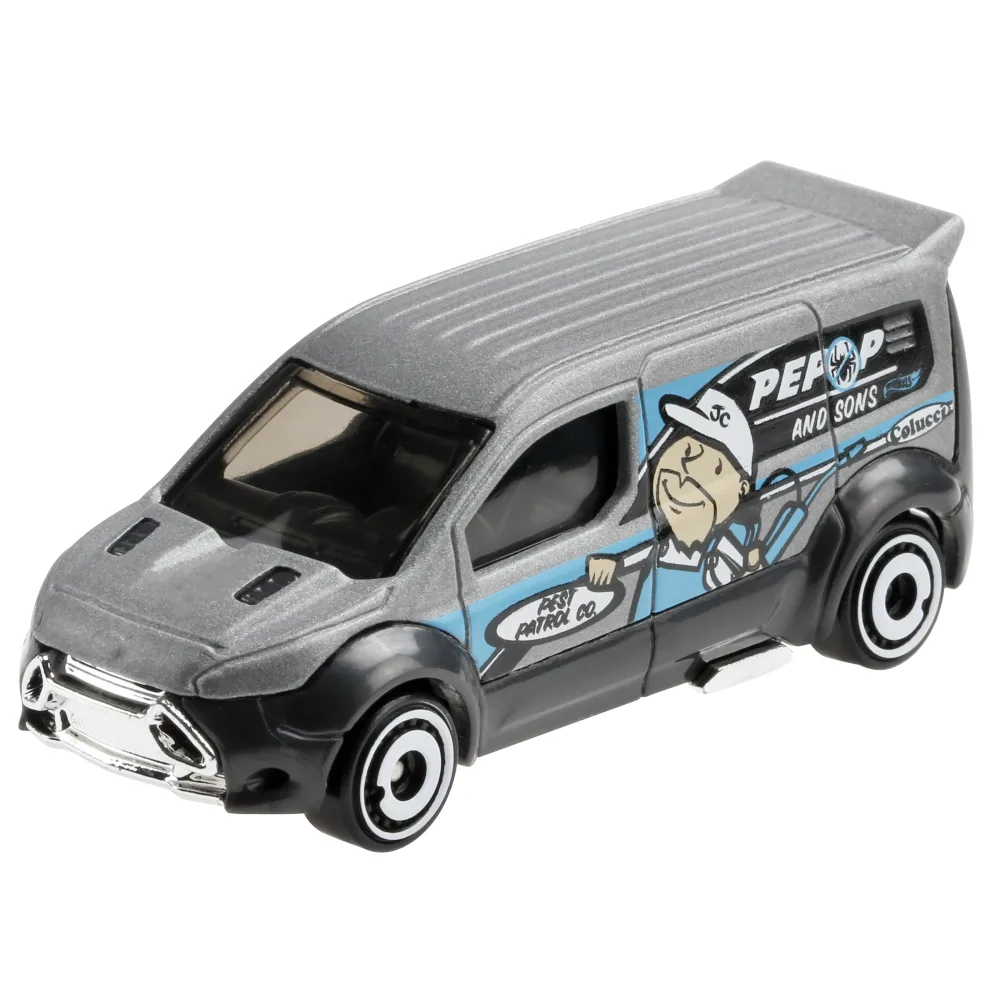 Hot Wheels Ford Transit Connect — GTC19 — Light Gray
