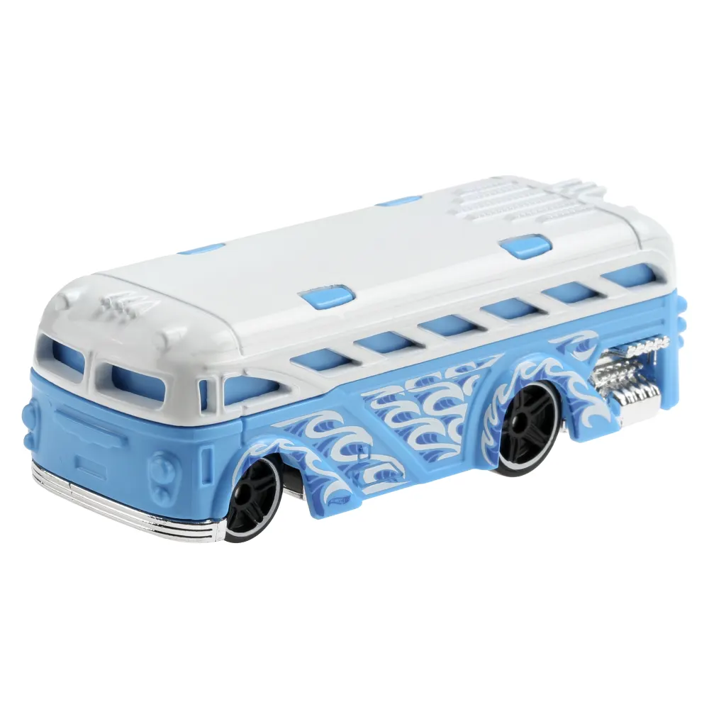 Surfin' School Bus — GTC61 — White & Blue