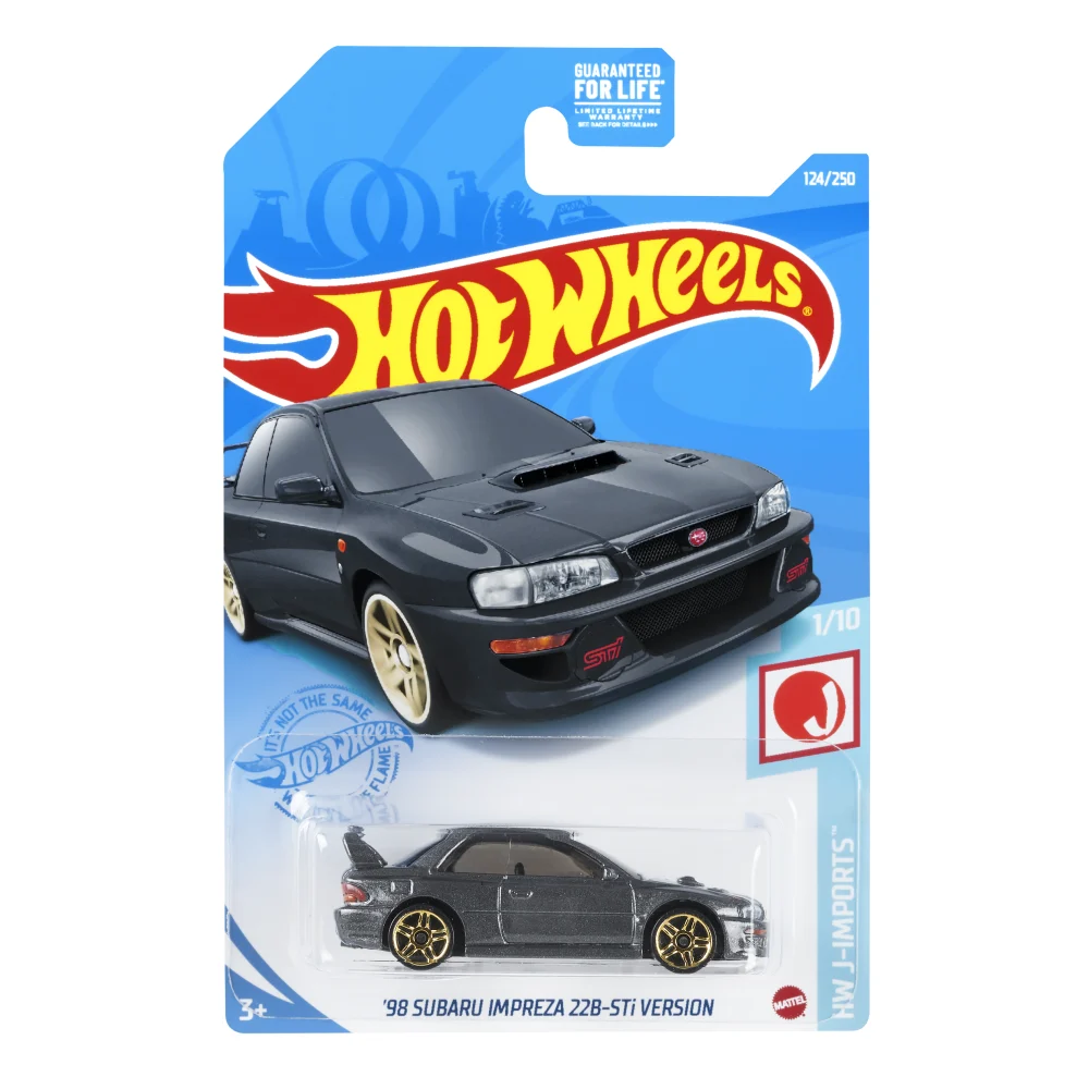 '98 SUBARU IMPREZA 22B-STI VERSION — GTC74 — Metalflake Dark Gray — imagem 2