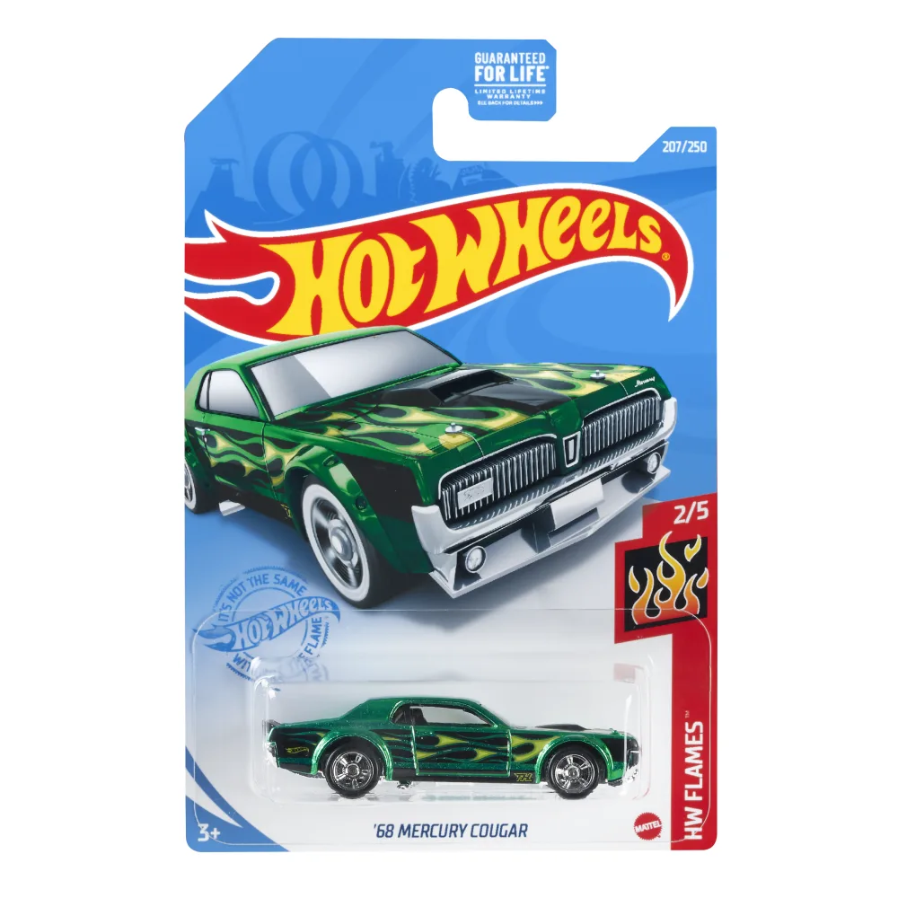 '68 Mercury Cougar — GTD02 — Spectraflame Dark Green — imagem 2