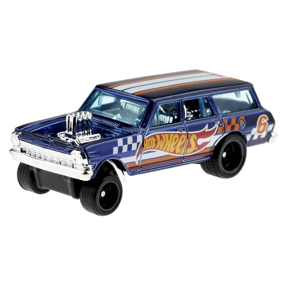 '64 Nova Wagon Gasser — GTD06 — Spectraflame Blue