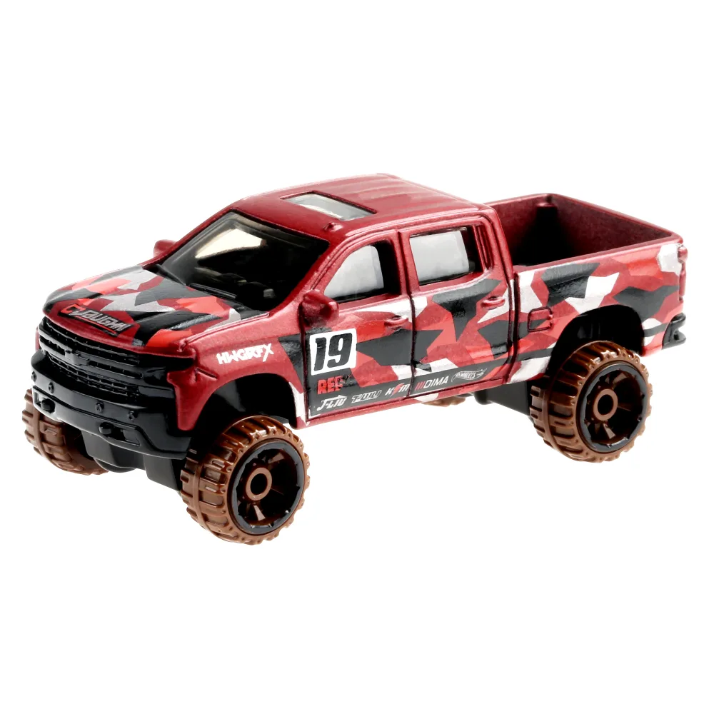 '19 Chevy Silverado Trail Boss LT — GTD56 — Matte Metalflake Red